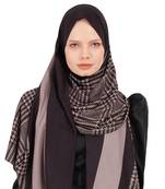 Justkartit BSY Korean Fabric Daily Wear Printed Hijab Scarves Dupatta