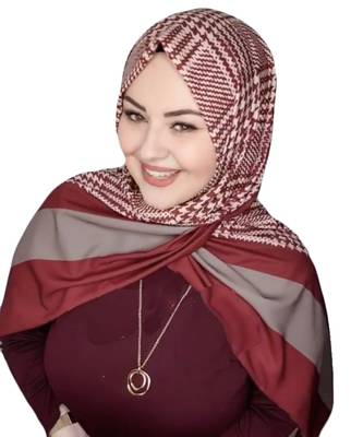 Justkartit Occasional Wear BSY Korean Material Printed Hijab Scarves 3