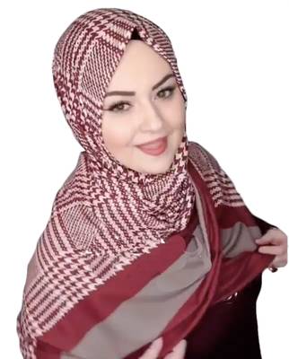Justkartit Occasional Wear BSY Korean Material Printed Hijab Scarves 5