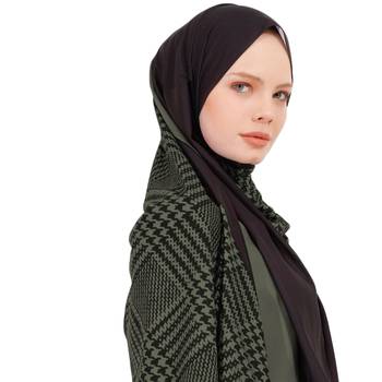 Justkartit BSY Korean Fabric Printed Scarf Hijab Dupatta For Women 3