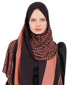 Justkartit Women's BSY Korean Fabric Daily Wear Printed Hijab Scarf