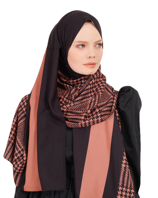 Justkartit Women's BSY Korean Fabric Daily Wear Printed Hijab Scarf 2