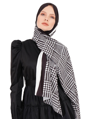 Justkartit BSY Korean Fabric Outdoor Wear Printed Scarf Hijab Dupatta 2