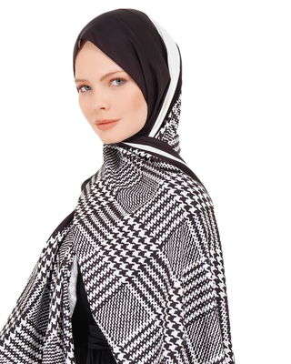 Justkartit BSY Korean Fabric Outdoor Wear Printed Scarf Hijab Dupatta 3