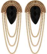 Party Girl Black Earrings