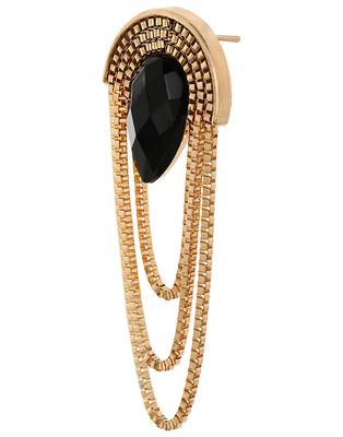 Party Girl Black Earrings 2