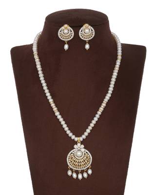 White pearl necklace-sets 2