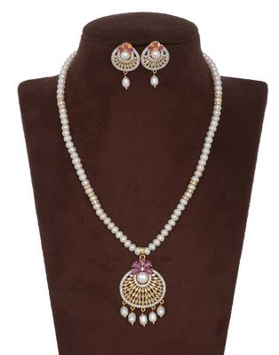 White pearl necklace-sets 2