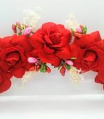 Red hair-accessories