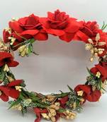 Red hair-accessories