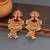 Red jhumkas