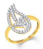 Gold cubic zirconia rings