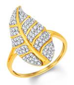 Gold cubic zirconia rings