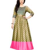 Women's Festive Wear Heavy Satin Gown