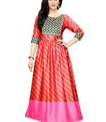 Women's Festive Wear Heavy Satin Gown