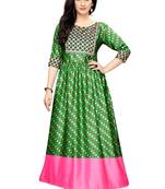 Women's Festive Wear Heavy Satin Gown