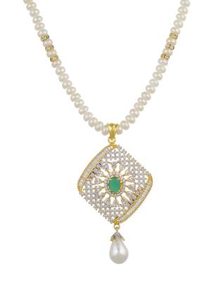 White pearl necklace-sets 4