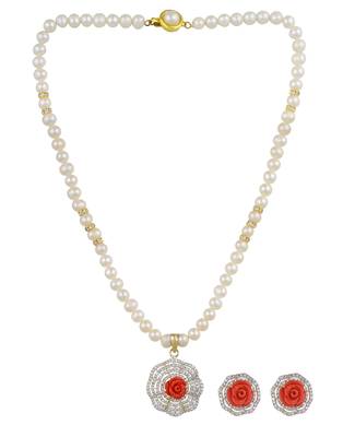 White pearl necklace-sets 1