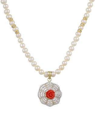 White pearl necklace-sets 4