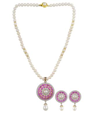 White pearl necklace-sets 1