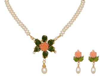 White pearl necklace-sets 1