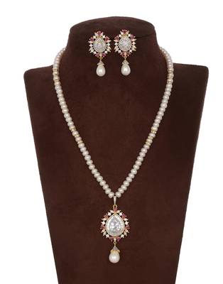 White pearl necklace-sets 2