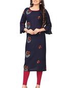 Women's Festive Wear Heavy Rayon Kurti