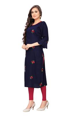 Women's Festive Wear Heavy Rayon Kurti 3