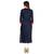 blue printed rayon kurti