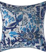 Texstylers 100% Cotton 16x16 Inches Assorted kantha work Embroidery Cushion cover(Pack of 5)