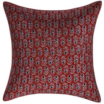 Texstylers 100% Cotton 16x16 Inches Assorted kantha work Embroidery Cushion cover(Pack of 5) 2