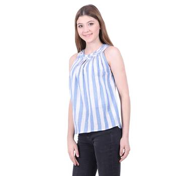 Multicolor printed blended cotton cotton-tops 2
