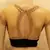 Black velvette and nude colour net