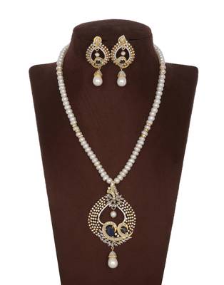 White pearl necklace-sets 2