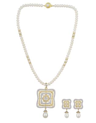 White pearl necklace-sets 1