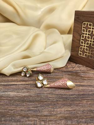 Gold earrings 2