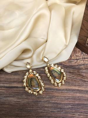 Gold earrings 2