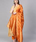 Pinksky Beige woven viscose kurtas-and-kurtis