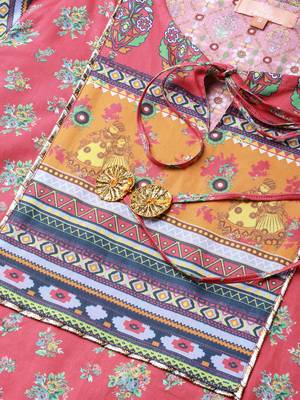 Pinksky Multicolor woven cotton kurtas-and-kurtis 5