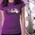 BatWomen Girls Foil Tshirt at Offer, Womens Silver Special Effect T-shirt