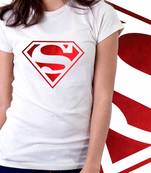 Superhero Girls Foil T-shirt at Offer, Womens Red Special Effect Tshirt