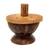 Coconut Shell Puttu Maker/Chiratta Puttu Maker/Steamer- Hand Made - Made from Coconut Shells and Coconut Wood
