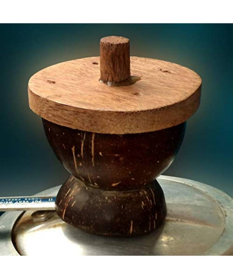 Coconut Shell Puttu Maker/Chiratta Puttu Maker/Steamer- Hand Made - Made from Coconut Shells and Coconut Wood