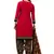 Multicolor Printed Crepe Unstitched Salwar With Dupatta