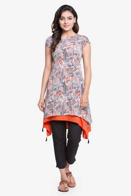 Pinksky Multicolor woven cotton kurtas-and-kurtis 1