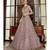 Pink embroidered net salwar
