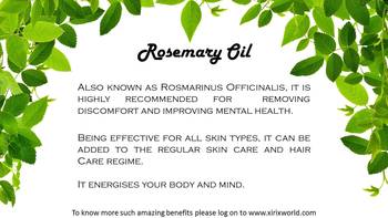 12 ml Rosemary Essential Oil By XIRIX 4