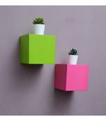 multicolor LODO shaped wall rack storage wall mount shelf