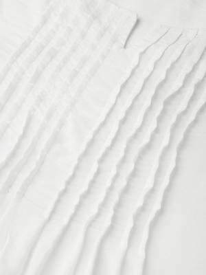 Pinksky White woven viscose rayon cotton-tops 5