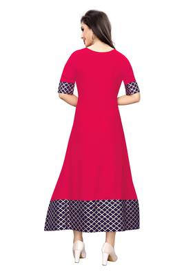 Women's Festive Wear Heavy Rayon Gown 2